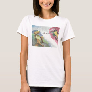 "Aanmaak van T-Rex" T-shirt