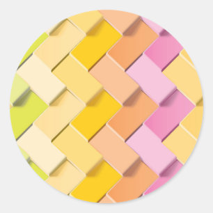 Aanmaken van nieuw patroon ronde sticker