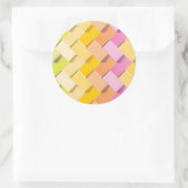 Aanmaken van nieuw patroon ronde sticker (Tas)