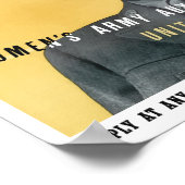 Aanmelden bij de WAAC — WWII Poster (Hoek)