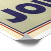 Aanmelden bij het Amerikaanse Rode Kruis Poster (Hoek)