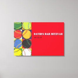 Aanmelden bij honkbal opnieuw bevestigen Canvas Bo