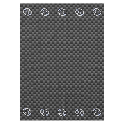 Aanmelden voor kankerdierentuin op koolstof afdruk tafelkleed (Voorkant)