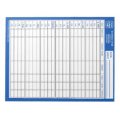 Aanmeldingsformulier voor elk kwartaal Trade Show  Notitieblok (Voorkant)