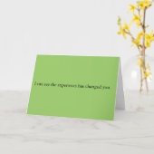 aanmoedigen kaart (Gele Bloem)