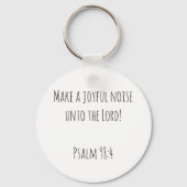 Aanmoedigen Maak een vrolijk geluid Sleutelhanger (Voorkant)