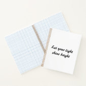 Aanmoedigen van inspirerend quotes notitieboek (Binnen)