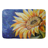 Aanmoedigen Zonnebloem Grote Badmat (Voorkant)