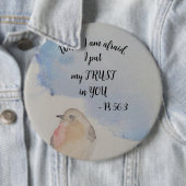 Aanmoedigende Schrift - JW 2024 jaar tekst Ronde Button 6,0 Cm (In situ)