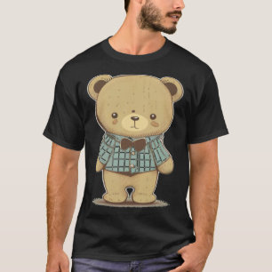 Aanmoedigende teddybeer t-shirt