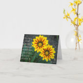 Aanmoedigende woorden Notitiekaarten (Gele Bloem)