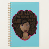 Aanmoedigende Zwarte Vrouwen, Natuurlijk Haar, Bla Planner (Voorkant)