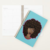 Aanmoedigende Zwarte Vrouwen, Natuurlijk Haar, Bla Planner (Display)