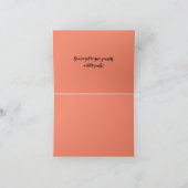 aanmoediging4"x 5.6"Gevouwen wenskaarten Kaart (Binnen)