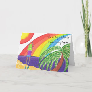 Aanmoediging-12 de Terugwinning van de stap Kaart