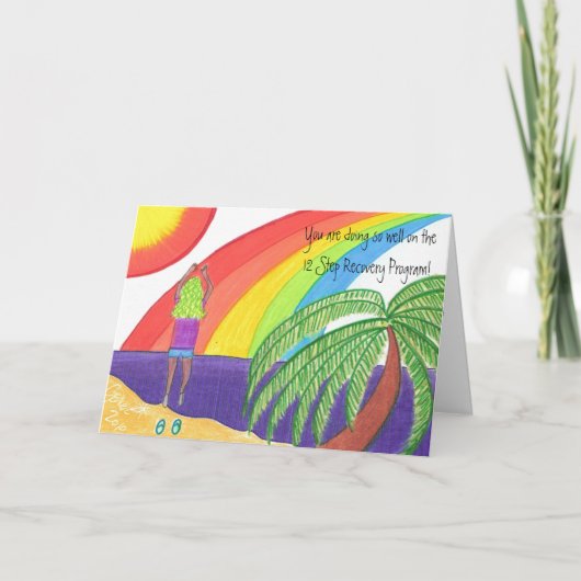 Aanmoediging-12 de Terugwinning van de stap Kaart (Voorkant)