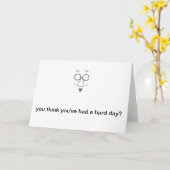 aanmoediging after a bad day kaart (Gele Bloem)