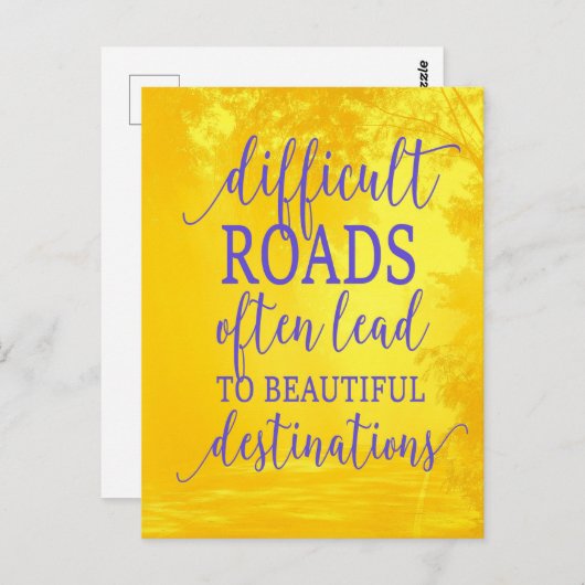 Aanmoediging Briefkaart (Voorkant / Achterkant)