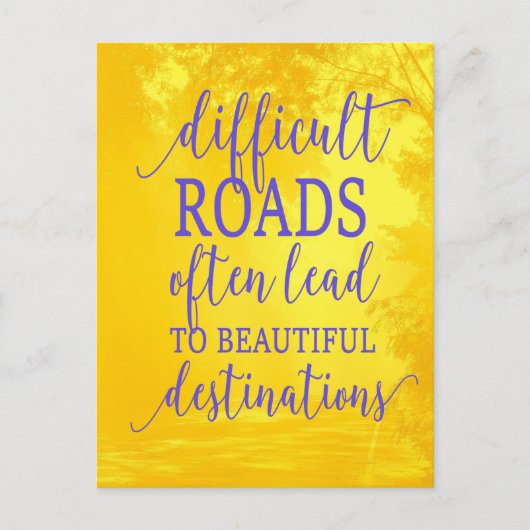 Aanmoediging Briefkaart (Voorkant)