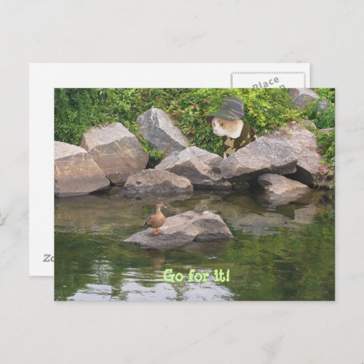 Aanmoediging Briefkaart (Voorkant / Achterkant)