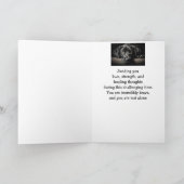 Aanmoediging Chemo kan uw vreugde stelen Kaart (Binnen)