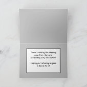 Aanmoediging, Cute Boerderij Scene in Sunlight Kaart (Binnen)