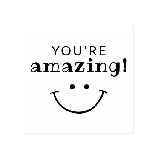 Aanmoediging dat je fantastische leraren bent rubberstempel (Afrduk)