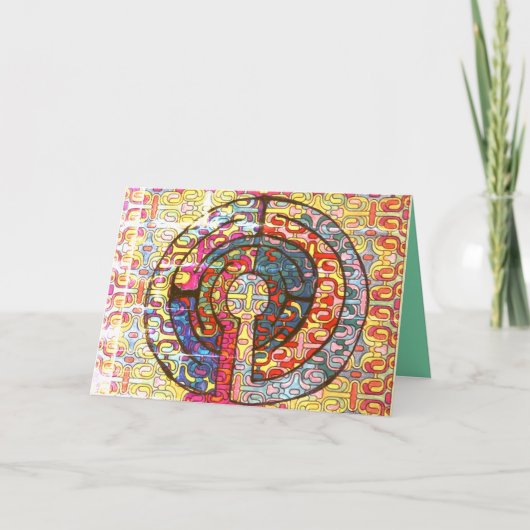 Aanmoediging Denken aan je Kaart - BR Labyrinth (Voorkant)