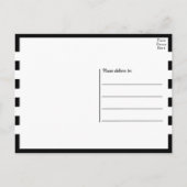 Aanmoediging, denken aan je vriendschap briefkaart (Achterkant)