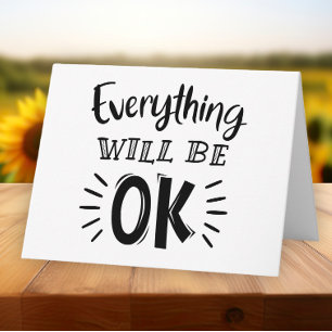 Aanmoediging Denken aan je Vriendschap Liefde Kaart