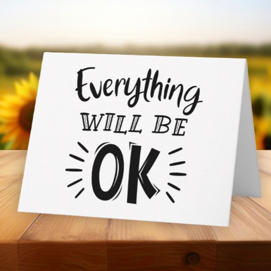 Aanmoediging Denken aan je Vriendschap Liefde Kaart