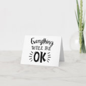 Aanmoediging Denken aan je Vriendschap Liefde Kaart (Voorkant)