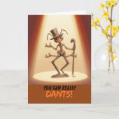 Aanmoediging die je echt kunt dansen Blijf het pit Kaart (Gele Bloem)