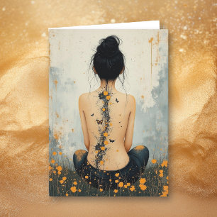 Aanmoediging en Steun   Wilde Bloemen Binnen Kaart