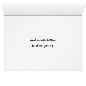 Aanmoediging Get Well Smiles Schattigee lachende k (Binenzijde Horizontaal (Onderkant))