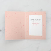 Aanmoediging Get Well Strength Vrouw Cartoon Kaart (Binnen)