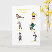 Aanmoediging - Het kan moeilijk worden, maar... Kaart (Gele Bloem)