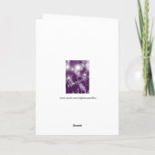 Aanmoediging/Inspirerend aanloopkaart Kaart (Achterkant)