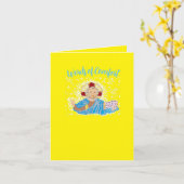 aanmoediging kaart (Gele Bloem)