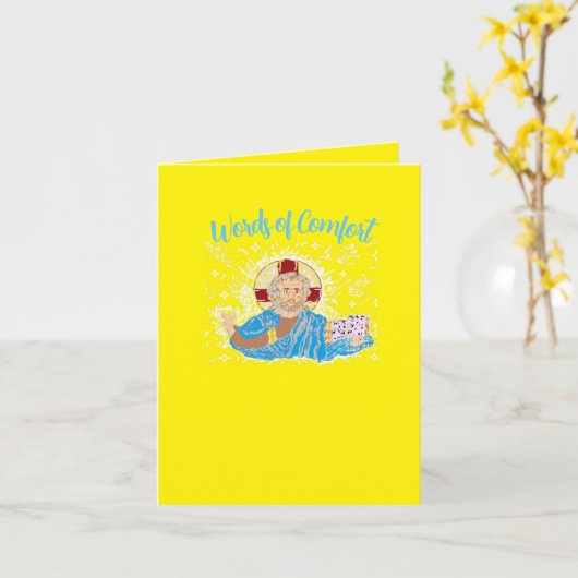 aanmoediging kaart (Gele Bloem)