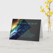 aanmoediging kaart (Gele Bloem)