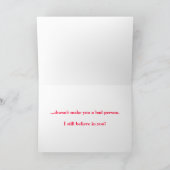 Aanmoediging Kaart (Binnen)