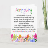 Aanmoediging  kaart (Voorkant)