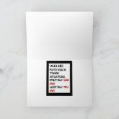 Aanmoediging Kaart (Binnen)