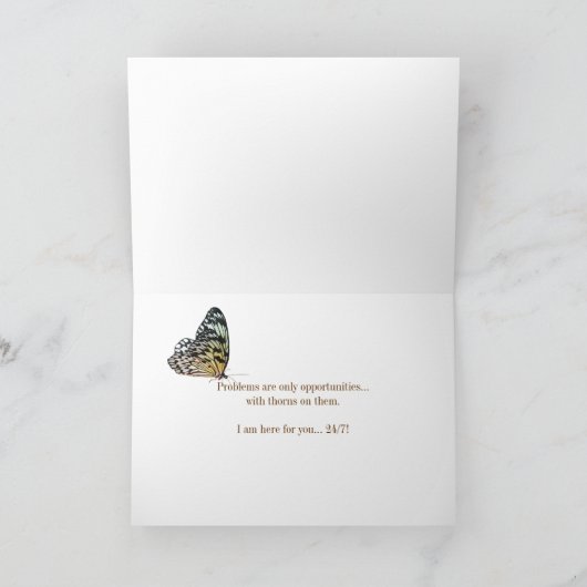 Aanmoediging Kaart (Binnen)