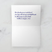 Aanmoediging Kaart met bewolkte lucht. (Binnen)