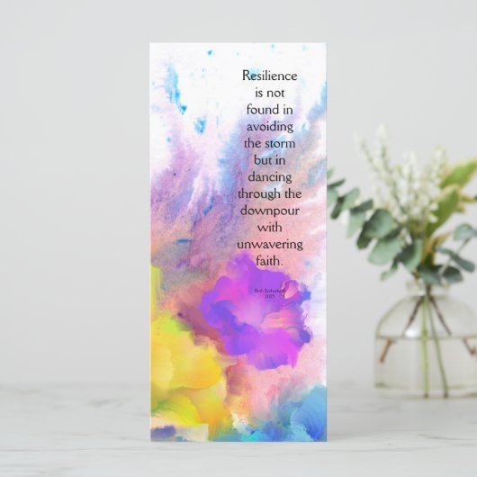 Aanmoediging Kaart voor haar (Staand voorkant)