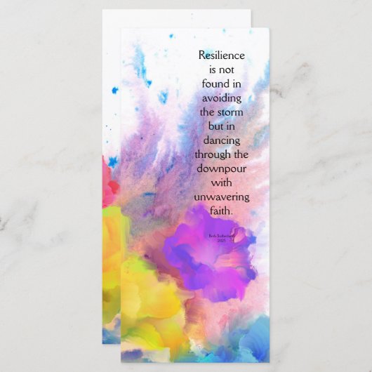 Aanmoediging Kaart voor haar (Voorkant / Achterkant)