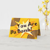 Aanmoediging Kaart voor kinderen (Gele Bloem)