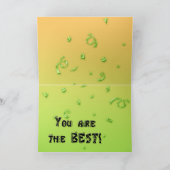 Aanmoediging Kaart voor kinderen (Binnen)